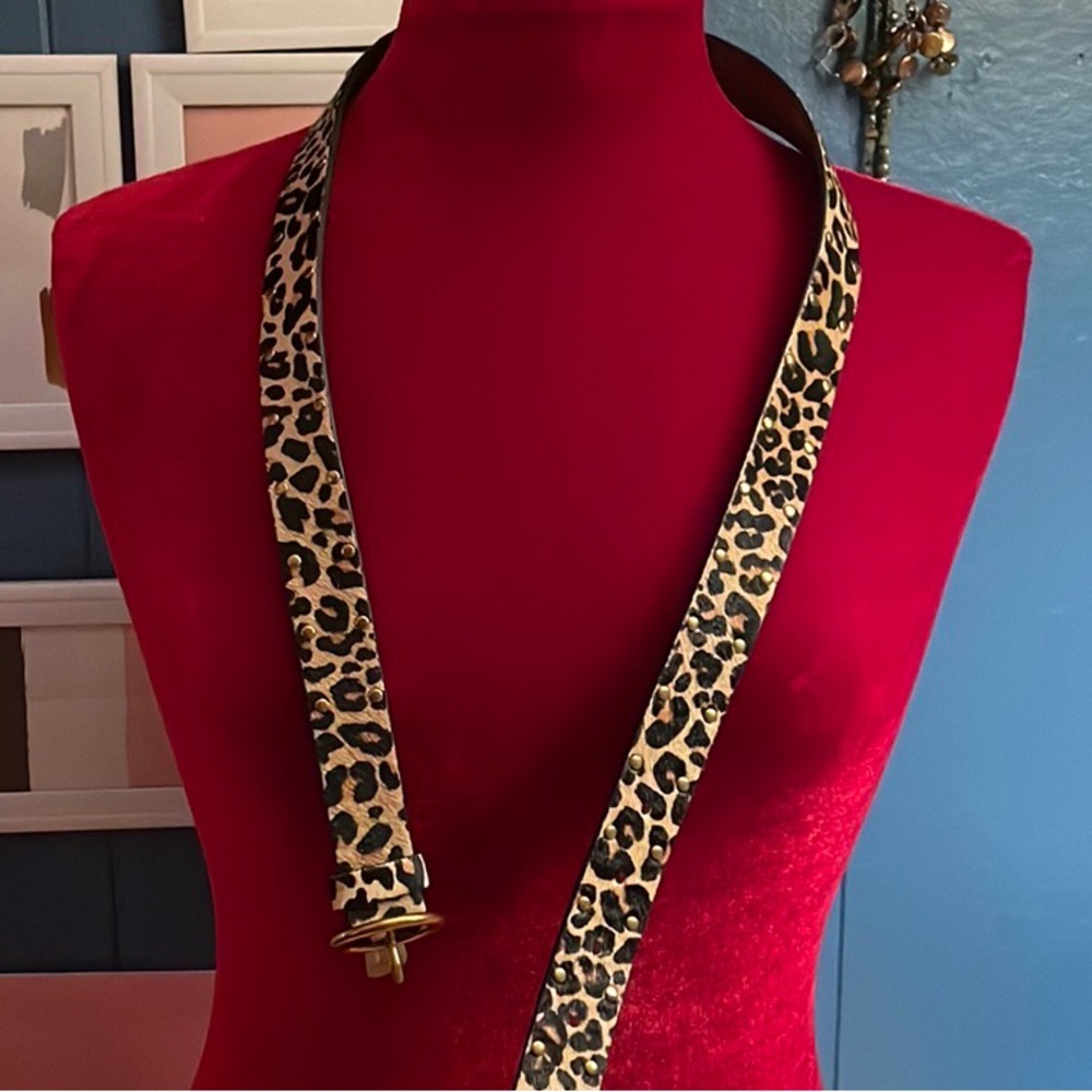 Urban Outfitters Cheetah Hair Belt